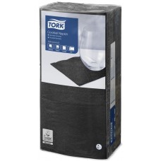 477829 Tork салфетки 24 черные 2 сл., 12 упак./кор.